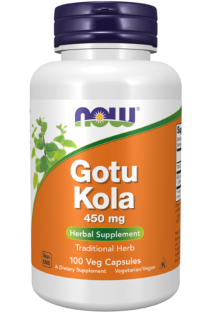 Now Gotu Kola 450mg Caps 100's